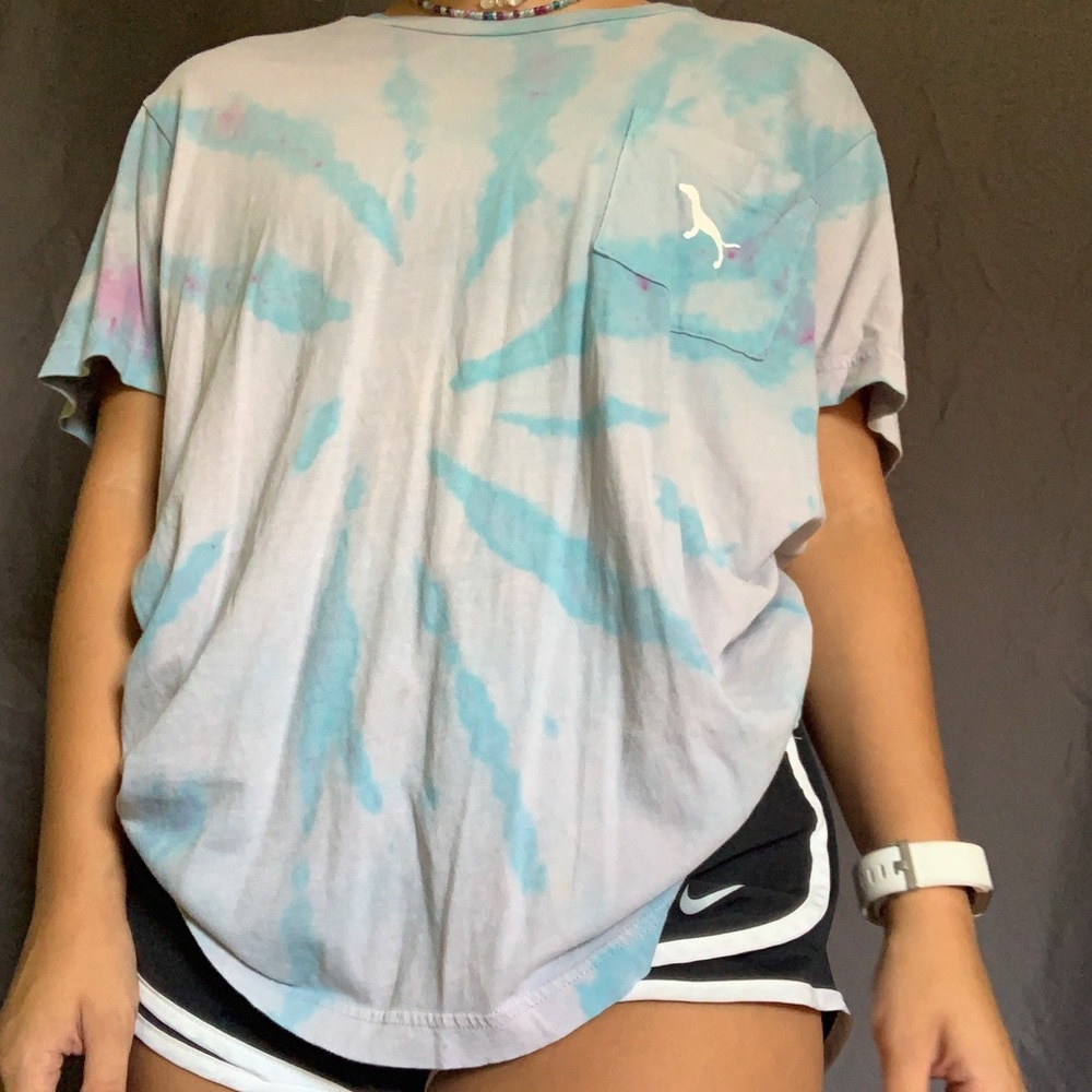 Tiedye Pink Tee